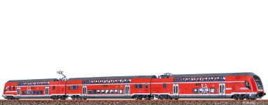 BRAWA 64542 - N - 3-tlg. Triebzug Twindexx Vario Stralsund, DB AG, Ep. VI - DC-Sound